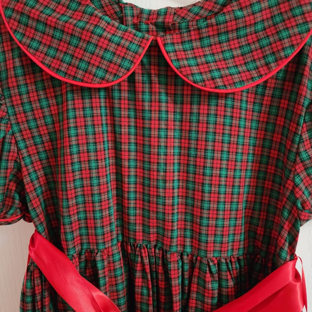 Plaid Holiday Dress